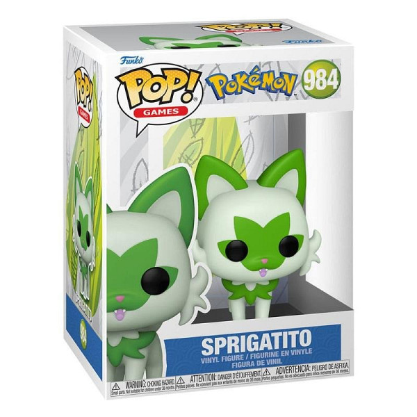 Funko POP Games: Pokemon - Sprigatito (EMEA)