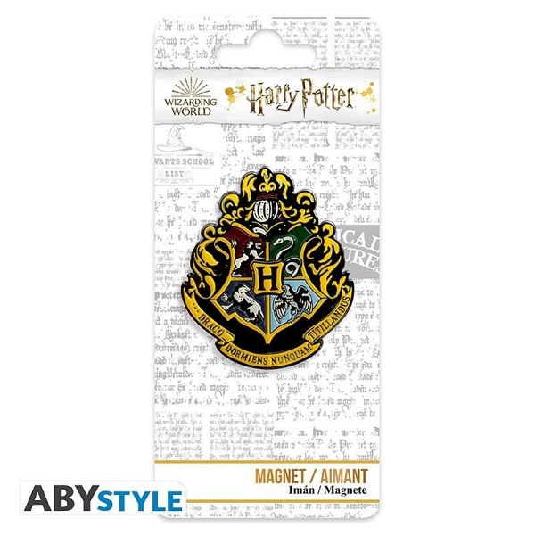 Harry Potter Magnet kovový - Bradavice