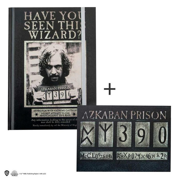 Harry Potter Zápisník se záložkou - Sirius Black: Azkaban