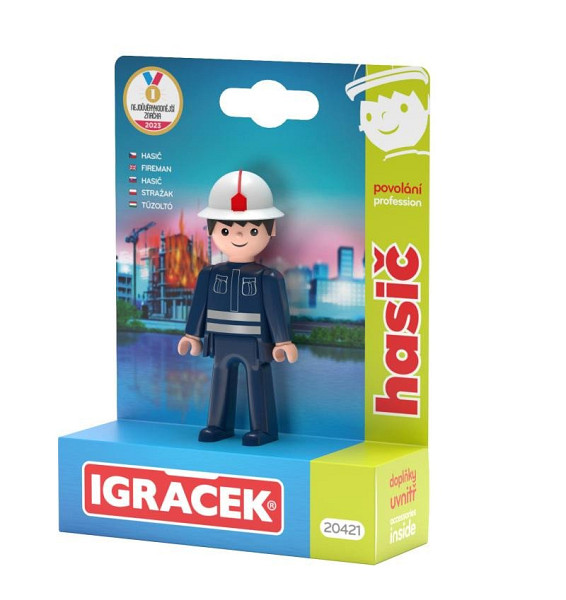 Igráček Hasič - figurka s příslušenstvím