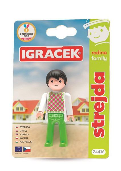 Igráček Rodina Strejda - figurka