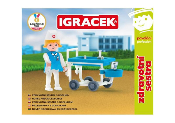 Igráček Zdravotní sestra - figurka s příslušenstvím