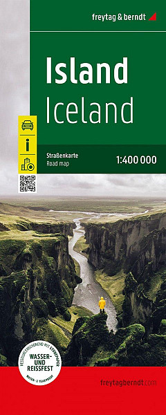 Island 1:400 000 / silniční mapa