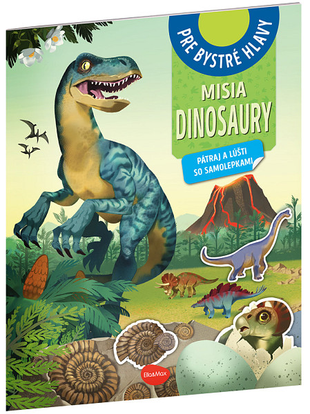 MISIA DINOSAURY – Pátraj a lúšti so samolepkami