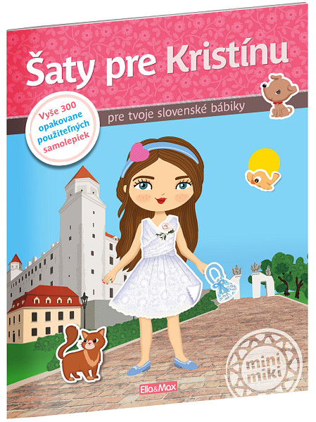 Šaty pre KRISTÍNU ─ Kniha samolepiek