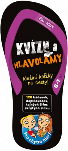 Kvízy a hlavolamy, 6-7 let – Zábava na cesty