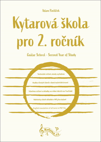 Kytarová škola pro 2. ročník