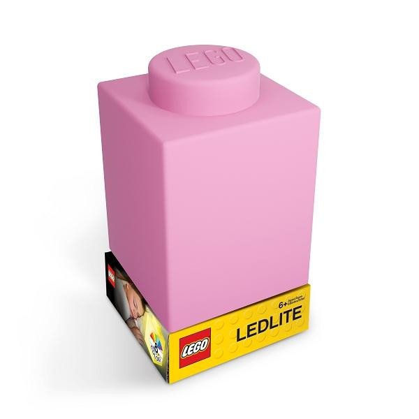 LEGO Classic kostka noční světlo - růžová