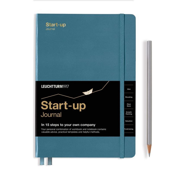 Leuchtturm1917 Start-up Journal A5 Stone Blue