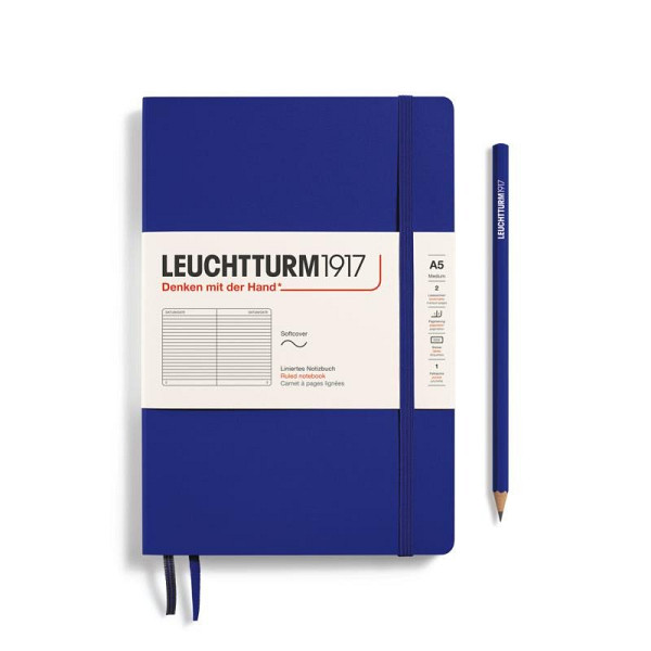 Leuchtturm1917 Zápisník Ink Softcover A5 linkovaný