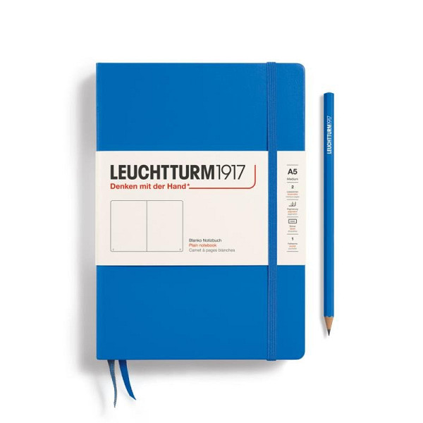 Leuchtturm1917 Zápisník Sky Medium A5 čistý