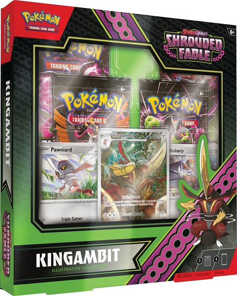 Pokémon TCG: Scarlet & Violet 6.5 Shrouded Fable - Kingambit Illustration Collection