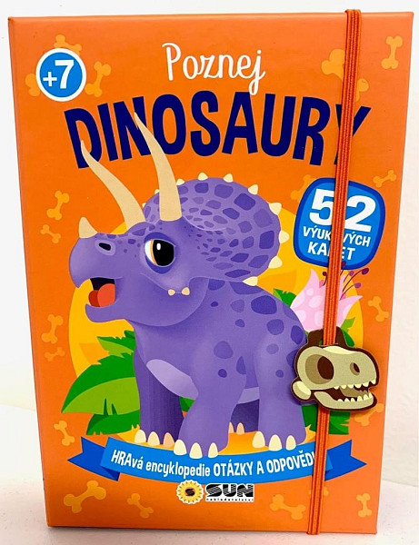 Poznej  Dinosaury - 52 výukových karet