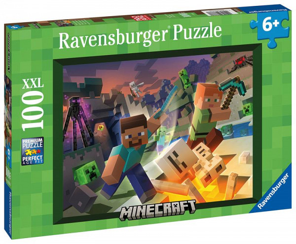 Ravensburger Puzzle Minecraft - Monstra z Minecraftu 100 dílků