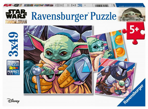 Ravensburger Puzzle Star Wars - Mandalorian 3x49 dílků