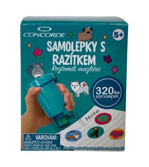 Samolepky s razítkem CONCORDE - Roztomilí mazlíčci