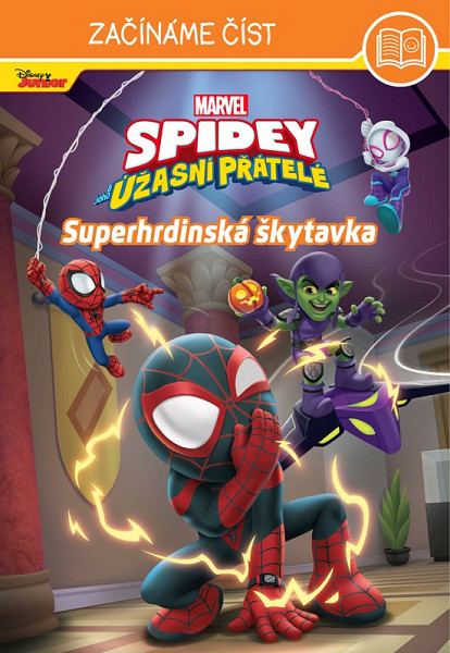 Spidey – Začínáme číst - Superhrdinská škytavka