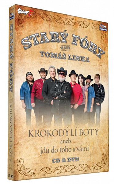 Starý fóry & Tomáš Linka - Krokodýlí boty aneb Jdu do toho s vámi - CD + DVD