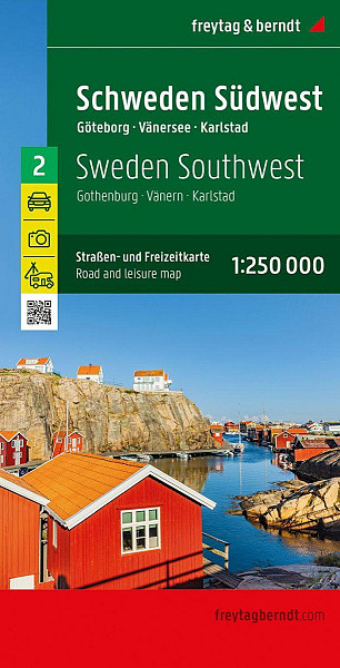 Švédsko jihozápad 1:250 000 / automapa