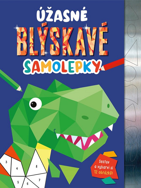 Úžasné blýskavé samolepky