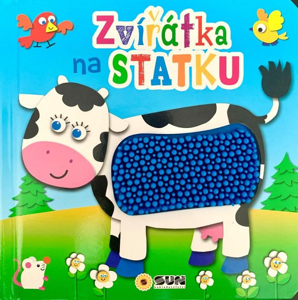 Zvířátka na statku - Dotykové leporelo